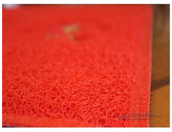 红色加厚塑胶出入平安欢迎光临无字光板地垫地毯门垫 (6)-1