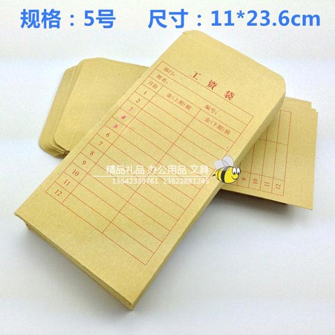 新艺2号工资袋2