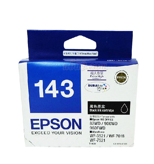 hc-mh-epson143爱普生原装T1431-黑色墨盒-(1)-1