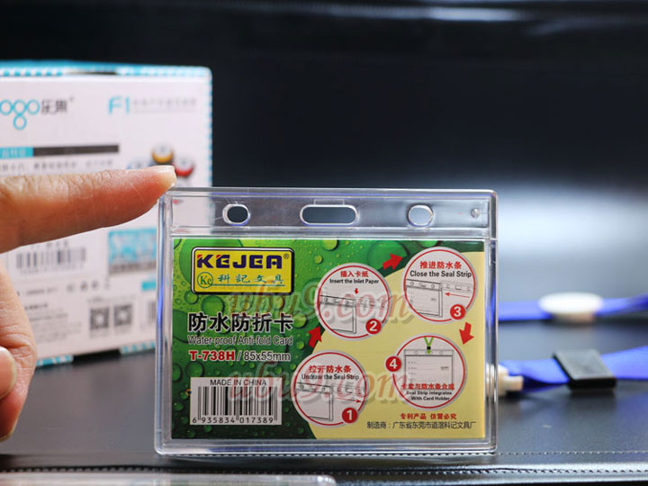 kt-kj科记厚质防折防水透明员工胸卡套T-738H-(21)7-1 kt-kj科记厚质防折防水透明员工胸卡套T-738H-(21)7-1