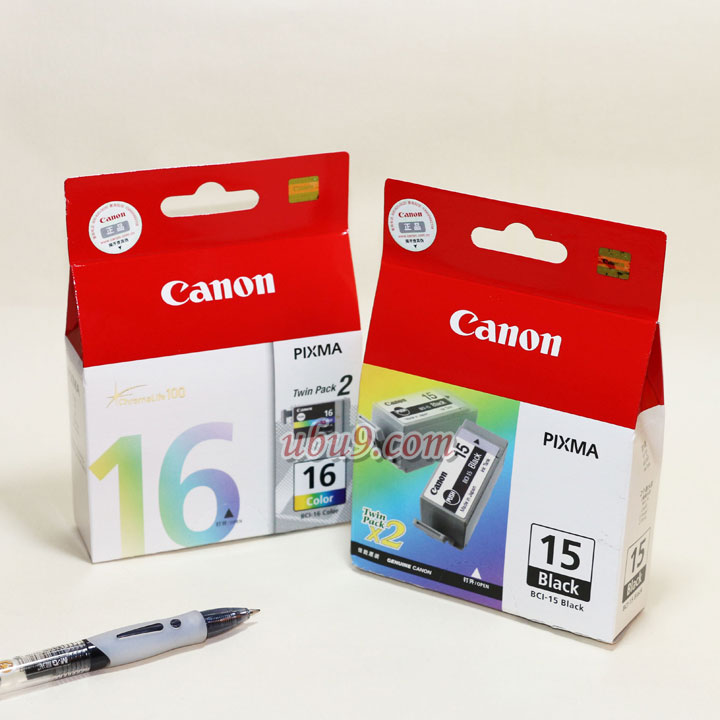 canon佳能BCI-15黑色-BCI-16彩色墨盒 canon佳能BCI-15黑色-BCI-16彩色墨盒