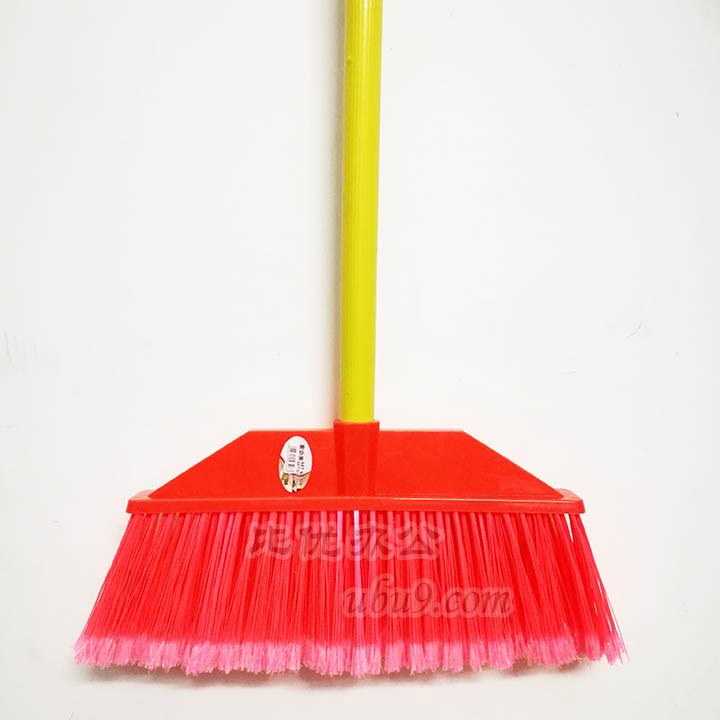 红色塑料扫帚 扫把 办公室清洁劳保用品