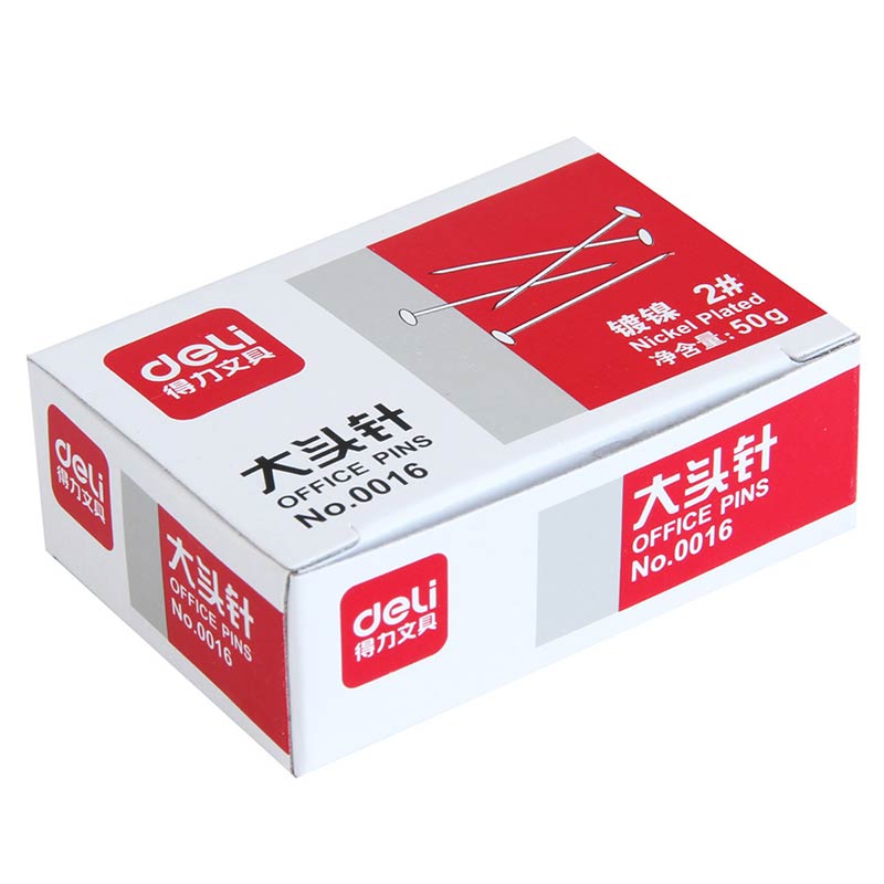 得力0016大头针-(5)路阳办公文具配送 得力0016大头针-(5)路阳办公文具配送