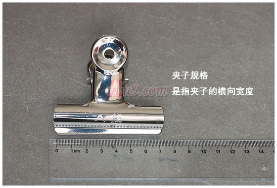 八旗圆形钢夹系列7075-(6) 实际测量 八旗圆形钢夹系列7075-(6) 实际测量