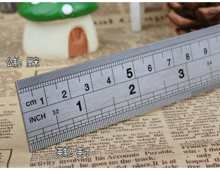 八旗不锈钢直尺 (2) 双制式 八旗不锈钢直尺 (2) 双制式