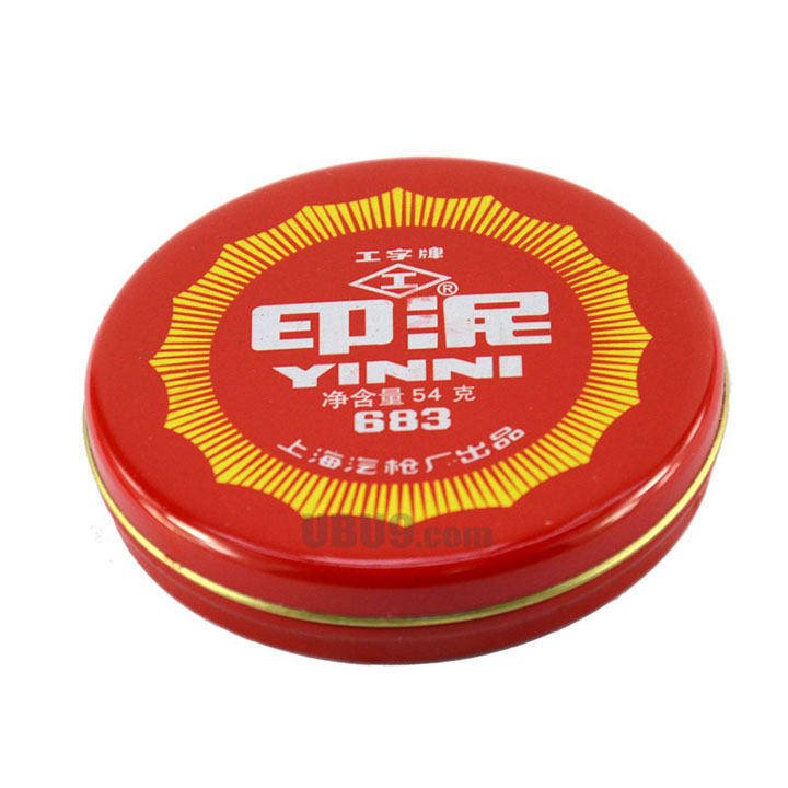 工字牌683印泥-(2) 红色 路阳文具网 工字牌683印泥-(2) 红色 路阳文具网