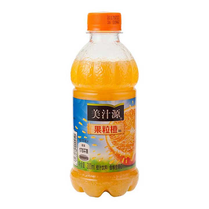 美汁源果粒橙-300ml-12瓶-(4)
