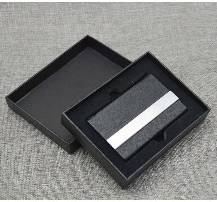 不锈钢包皮订制款名片盒 (2) 包装盒可选配