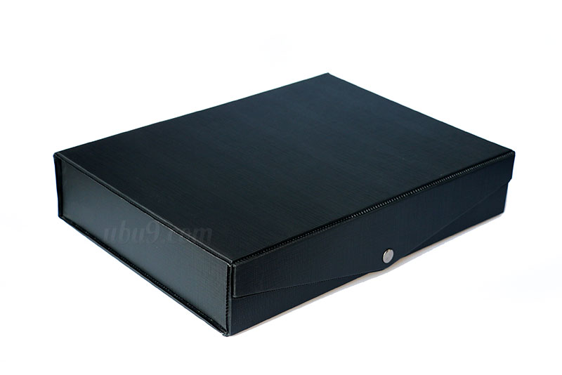 利威A801黑色包胶文件盒-(7)