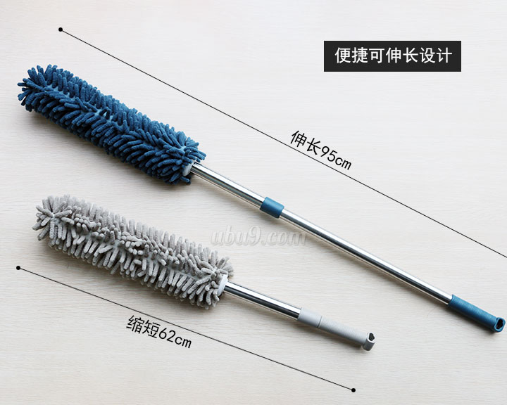 伸缩杆纤维头灰尘扫鸡毛扫-广州比优办公用品批发